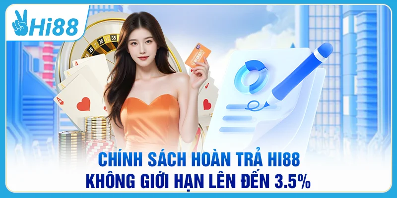 HI88 – Link Vào Nhà Cái Uy Tín & Ưu Đãi Mới Nhất 2026 Chính sách hoàn trả HI88 không giới hạn lên đến 3.5%