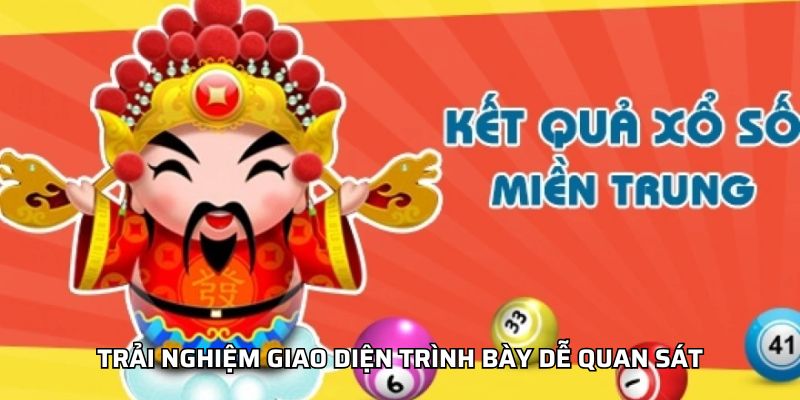Trải nghiệm giao diện trình bày dễ quan sát